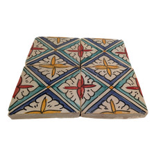 4 X Carreaux De Mosaique