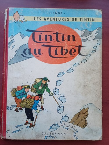 Tintin tibet 4ème - tintin,