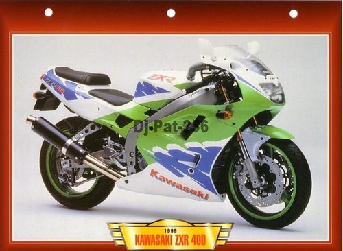 Fiche moto kawasaki zxr 400 - moto,