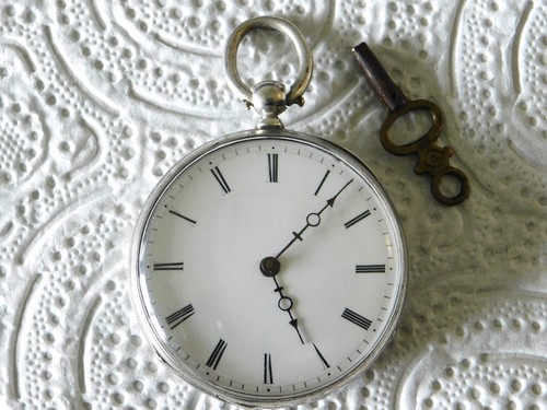 Montre poche gousset argent - de,