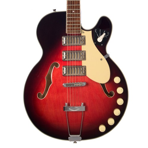 Airline guitars h59 - h59, redburst