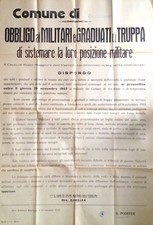 § MANTOVA, NOV. 1943 - MURALE A FIRMA GEN. GAMBARA, SISTEMAZ. POSIZIONI MILITARI