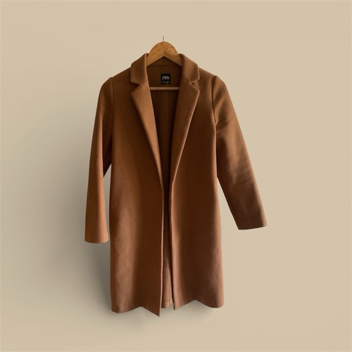 Zara manteau femme marron - manteau,