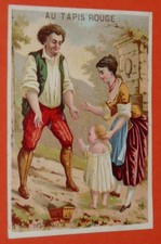 CHROME 1890-1914 RED CARPET PARIS FAMILY CHILD AGE OF PROJECTS