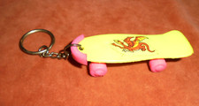 Mini Skateboard DRAGON Skateboard Keychain Made TAIWAN 75mm Long