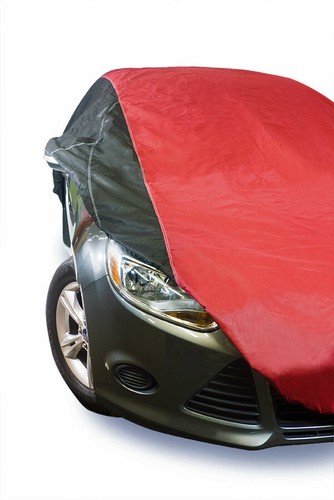 Housse voiture rouge noir - voiture, rouge/noir