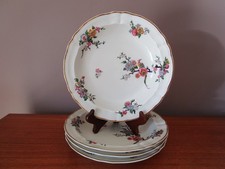 4 Assiettes Creuses Limoges Bernardaud Modèle Bengali Oiseaux du paradis