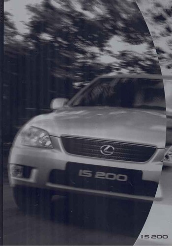 Catalogue brochure lexus is - /,
