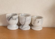 Lot de 3 coquetiers lourds en