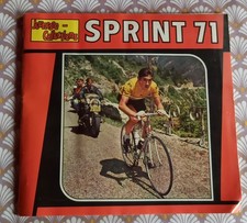 ALBUM CYCLISME VELO SPRINT 1971   (no PANINI)  INCOMPLET
