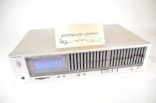 Technics SH-8055 Graphic Equalizer Silver 12 Band/CH Vintage Tested Excellent