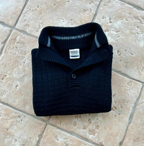 Pull col camionneur oxbow noir - col,