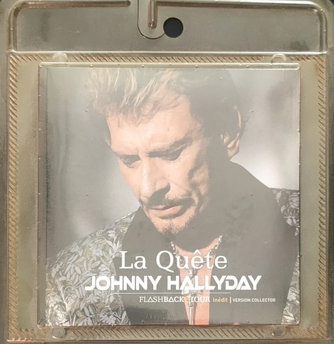 Johnny hallyday quête cd - johnny,