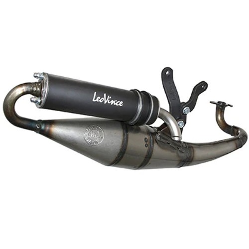 Pot scoot leovince black - scoot,