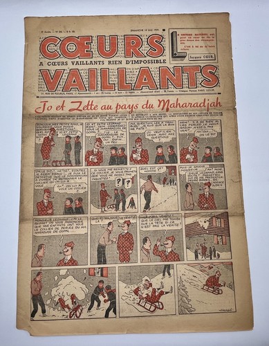 Coeurs vaillants jo - coeurs,