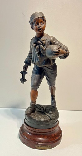 Statuette sujet régule - en,