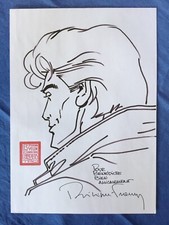 LARGO WINCH Philippe FRANCQ  superbe dessin original dédicacé et signé
