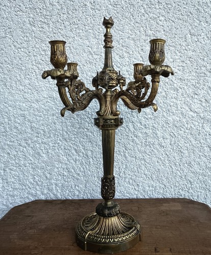 Chandelier bronze style - bronze,