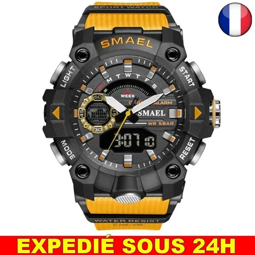Montre smael homme - montre,
