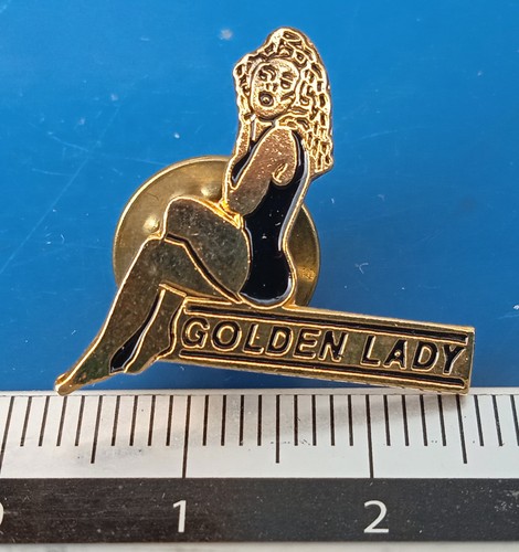 Pin golden lady - pin's,