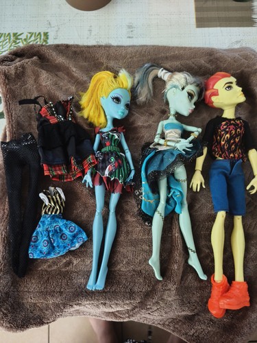 Monster high frankie stein - frankie, lot
