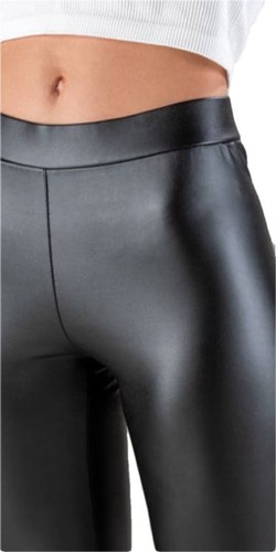 Leggings cuir synthétique - cuir,