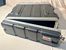 SKB 2U Audio Rack Mount Travel Case 19" x 19” x 5” Heavy Duty Old Style Rotomold