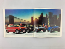 1983 Renault Brochure New York R5 TL TS Avenue R5 Alpine Turbo Special