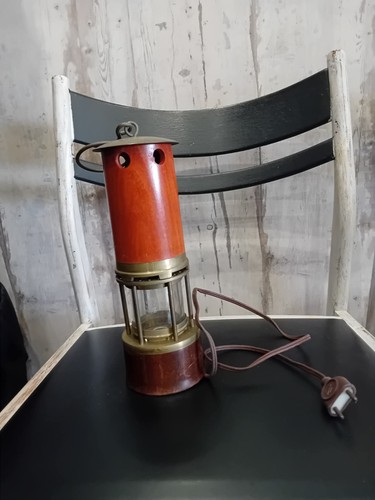 Ancienne lampe mineur - ancienne,