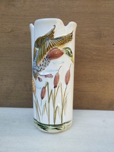 Vase barbotine canard - vase, en