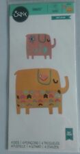 set de matrices sizzix thinlits Elephant duo4 par Craft Asylum PRIX CONSEILLÉ 9,99 £