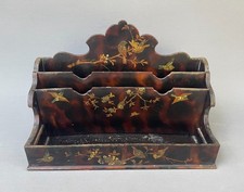 Porte courrier en bois laqué