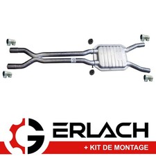 Silencieux intermediaire pour