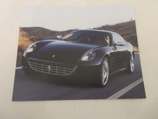 VOITURE CARTE ILLUSTREE 034 FERRARI 612 SCAGLIETTI 2004.