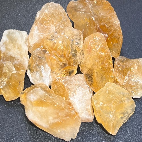 Large citrine crystals rough - large,