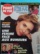 POINT DE VUE N° 2388 05/1994 Hillary Clinton-Albert et Paola de Belgique
