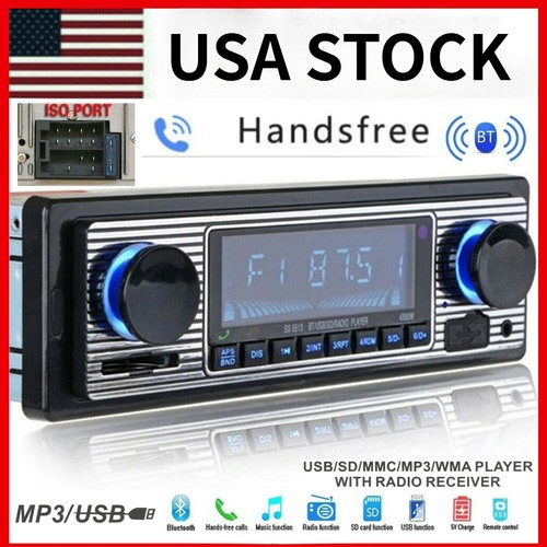 Bluetooth vintage car radio - vintage,