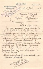 1907 MANUFACTURES OF METAL BOXES F VINATIE A CAVAILLON - M. RIPERT A MAL