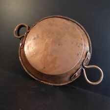 Vintage Decor 20th Century Copper Metal Kitchen Stove Bowl Container N3897