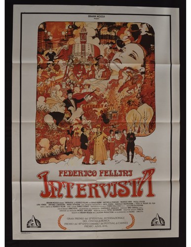 Affiche intervista federico - affiche,