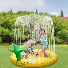 Piscine enfant  Gonflable pulverisateur d'eau  jeux Jardin amusement plein air 