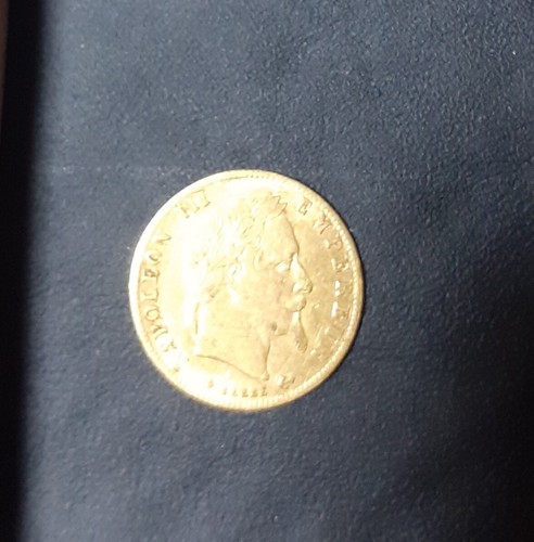 Pièce francs en or - pièce, de