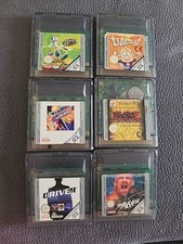 Lot de 6 Cartouches Jeux Game Boy Color (GBC)