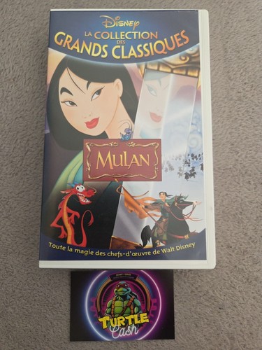Mulan cassette vhs fr - cassette,
