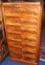Semainier Bois de placage Meuble à tiroirs Début XXème