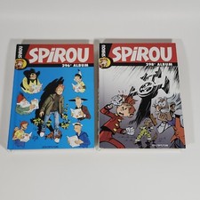 Spirou Comic Book Albums #296 & 298 French Language Collection Dupuis Comix