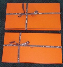 DEUX BOITES  CHÂLE  HERMÈS