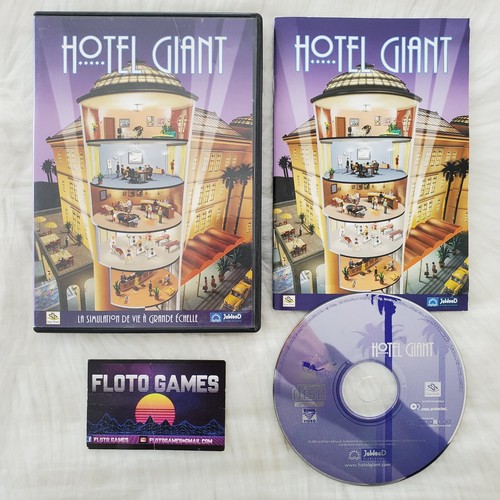 Jeu hotel giant - pc,