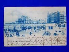 ? CPA POSTCARD CARTE POSTALE CARTOLINA BELGIQUE OSTENDE LE MAR 1899 ?
