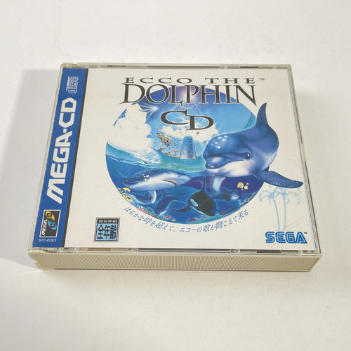 Sega mega ecco the dolphin - cd,